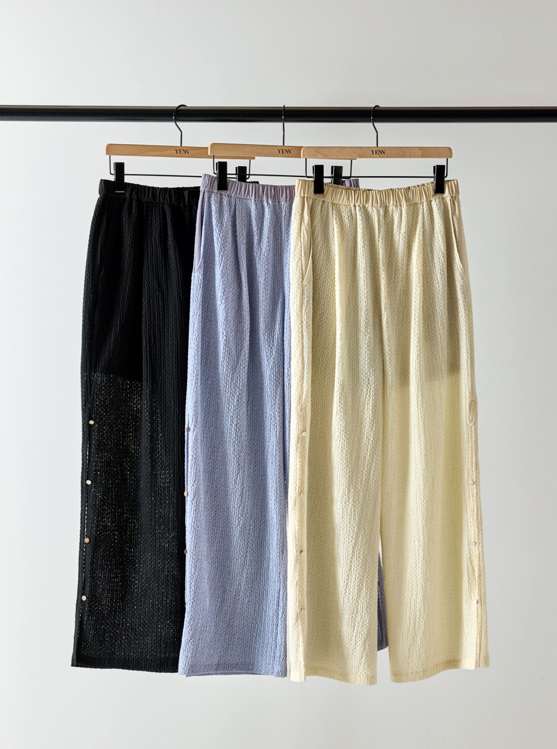 【予約販売】YENN SIDE EYELET PANTS Y262-32056