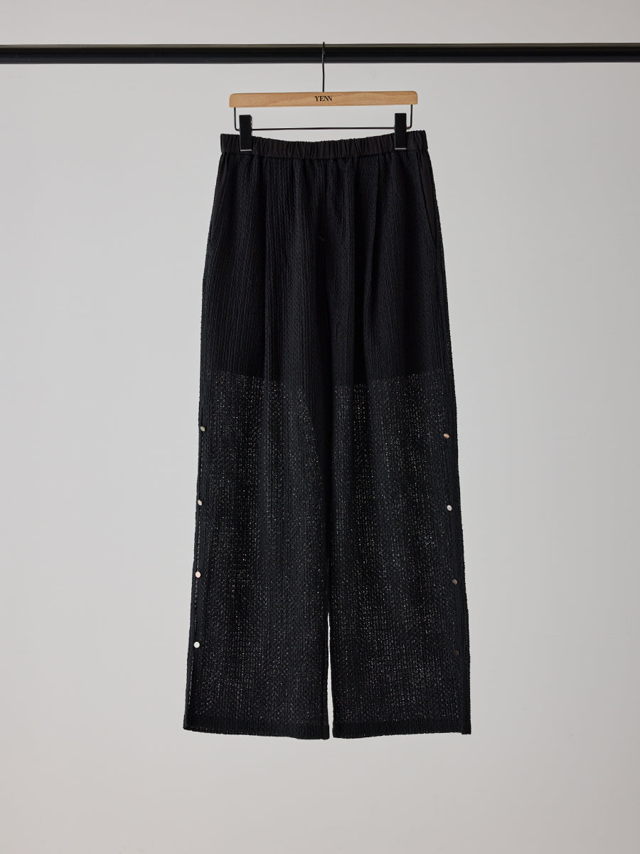 【予約販売】YENN SIDE EYELET PANTS Y262-32056