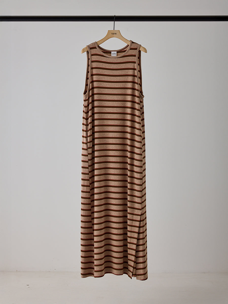 【予約販売】YENN STRIPE JERSEY DRESS Y262-51049