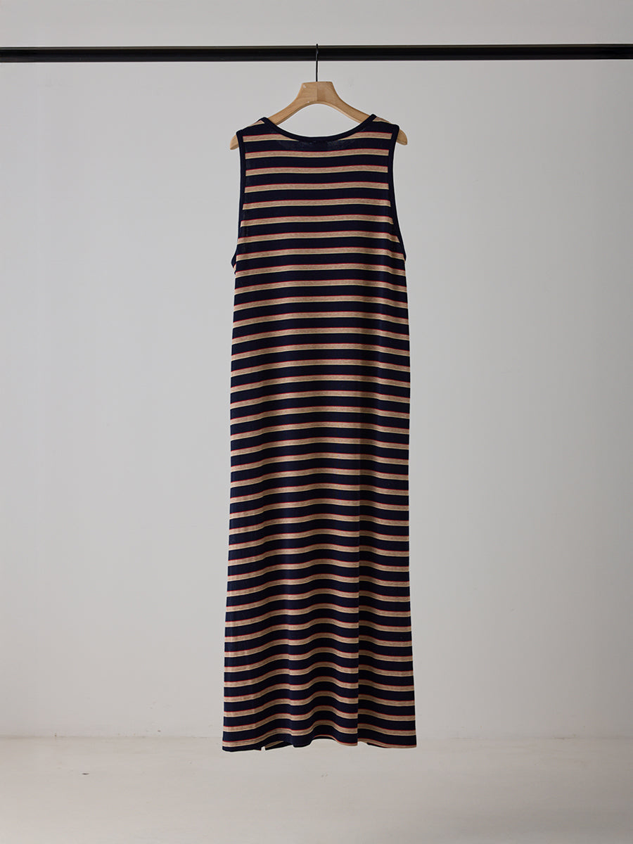 【予約販売】YENN STRIPE JERSEY DRESS Y262-51049