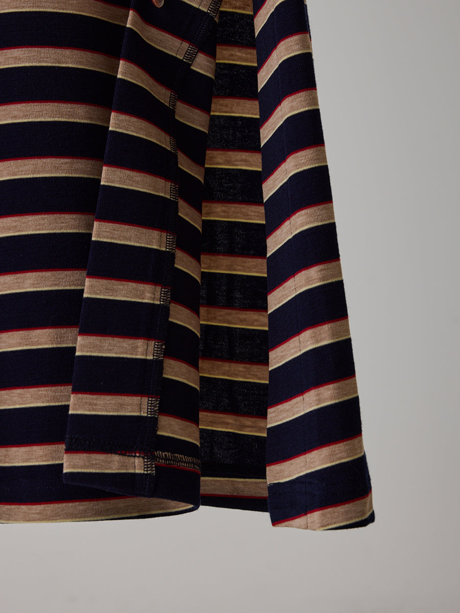 【予約販売】YENN STRIPE JERSEY DRESS Y262-51049