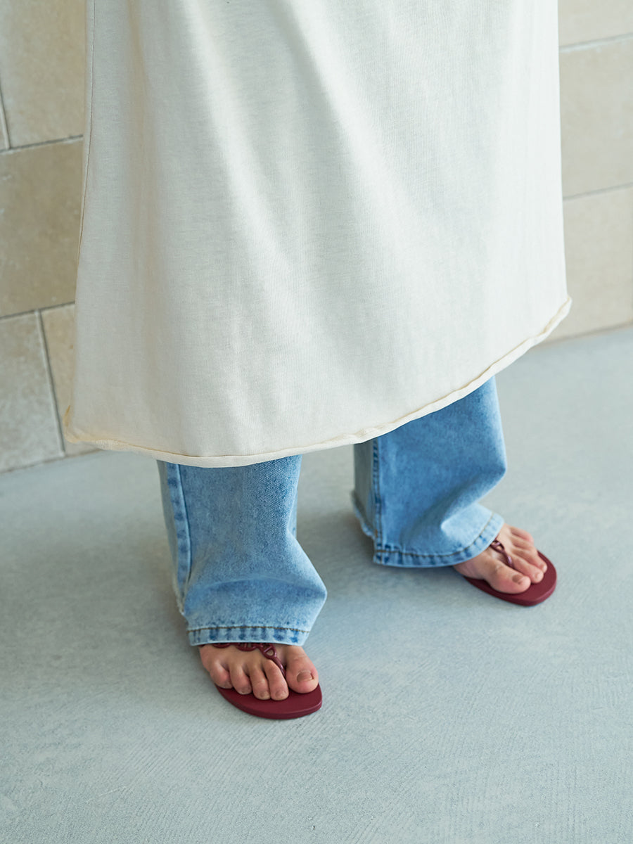 【予約販売】YENN LINEN TOUCH T DRESS Y262-51054