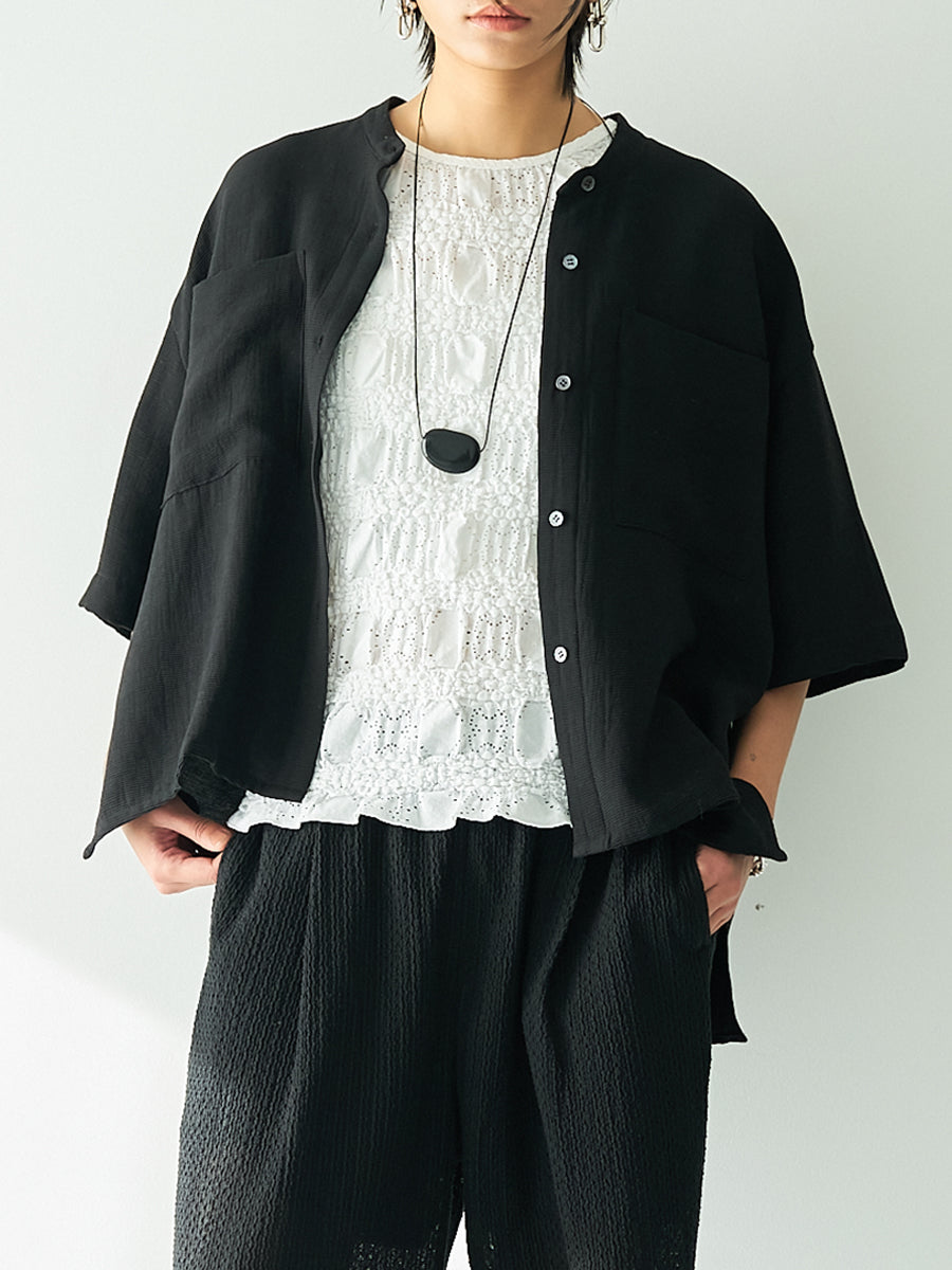 【予約販売】YENN SHRUNK LACE TANKTOP Y262-81053