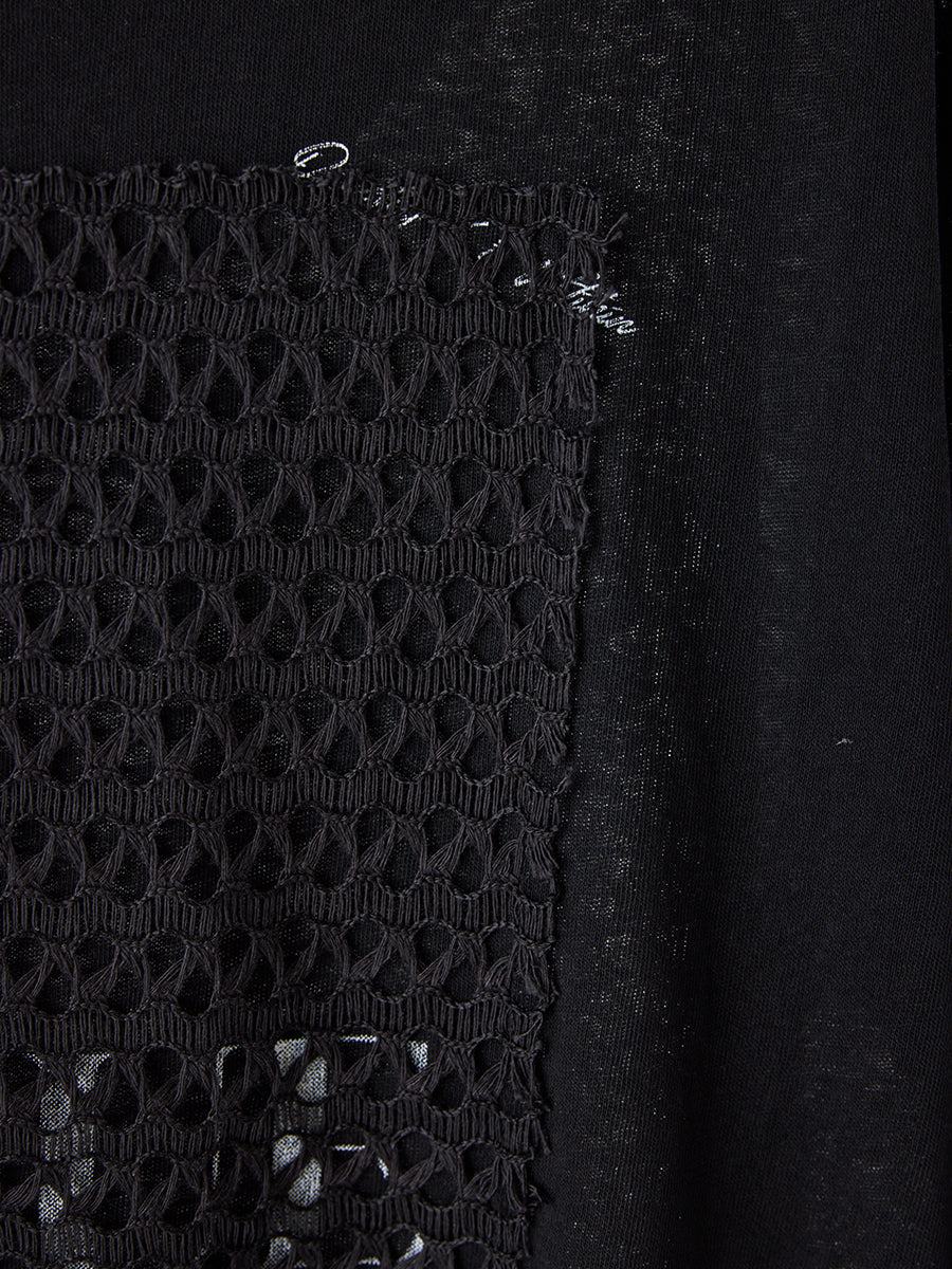 【予約販売】YENN LACE FRAME LOGO TEE Y262-81057