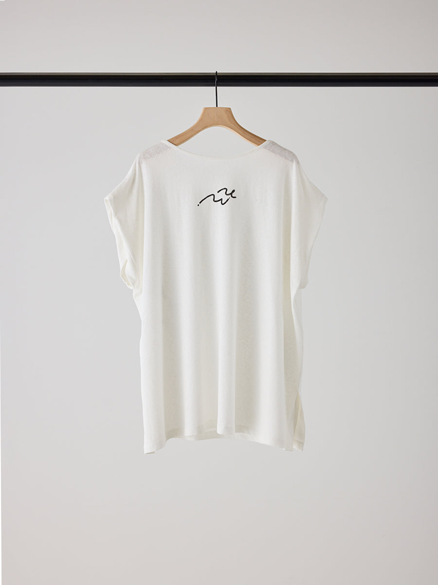 【予約販売】YENN TWIST PRINT TEE Y262-81058