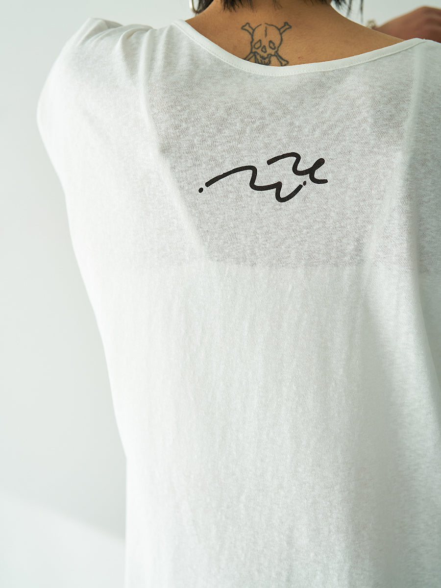 【予約販売】YENN TWIST PRINT TEE Y262-81058