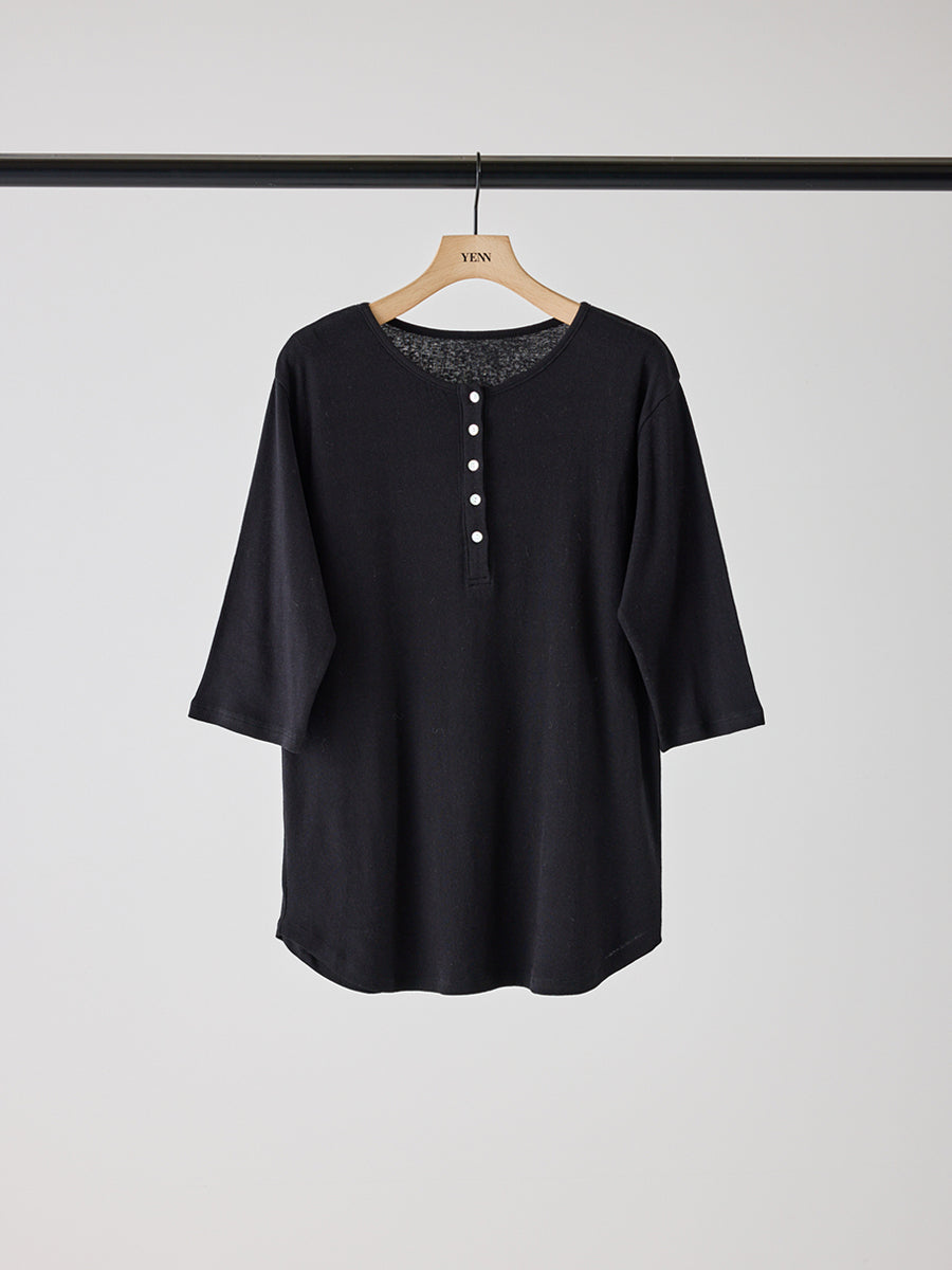 【予約販売】YENN HENRY NECK TEE Y262-82037