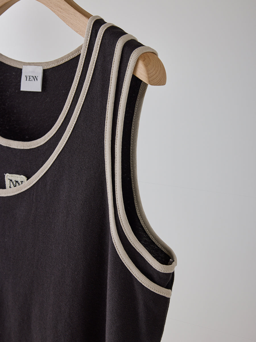 【予約販売】YENN COLOR LAYERED TANK Y262-82038