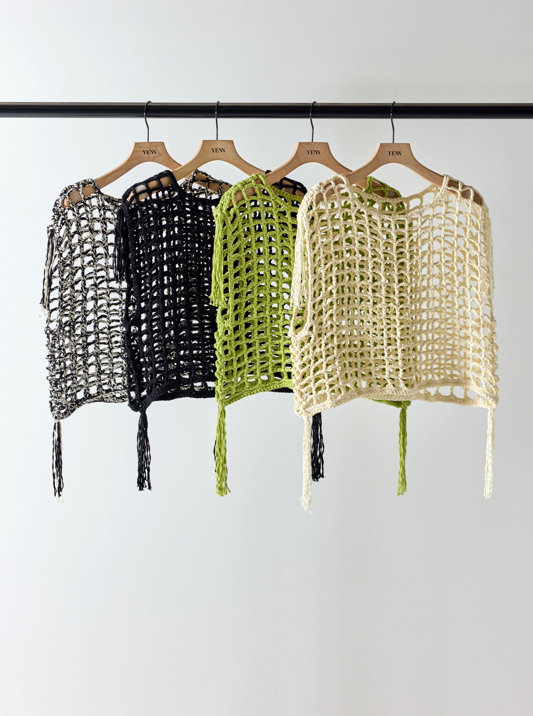 【予約販売】YENN CROCHET MESH TOPS Y262-91059