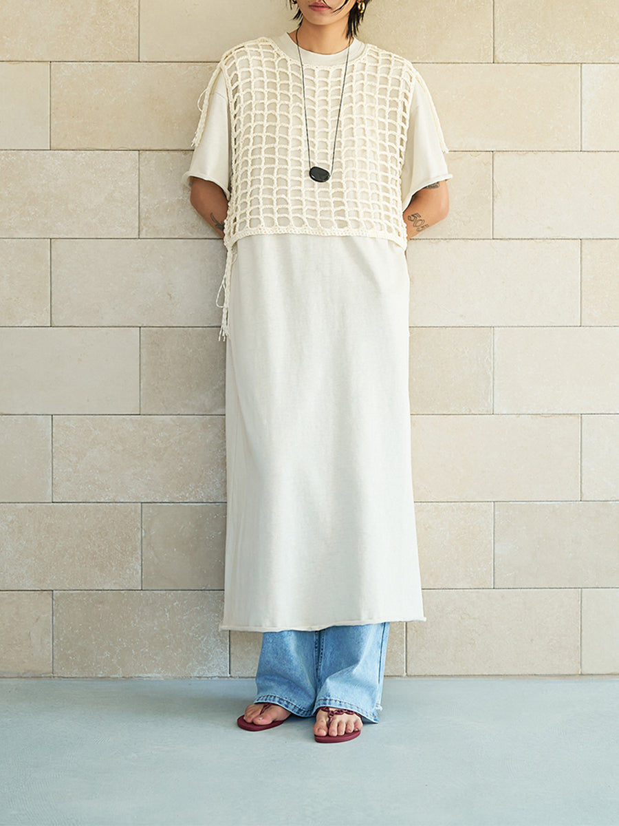 【予約販売】YENN CROCHET MESH TOPS Y262-91059