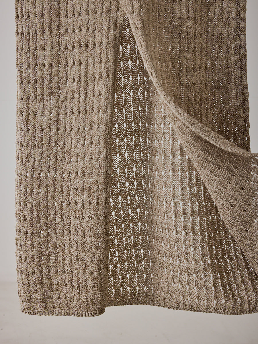 【予約販売】YENN OPENWORK KNIT OP Y262-92063