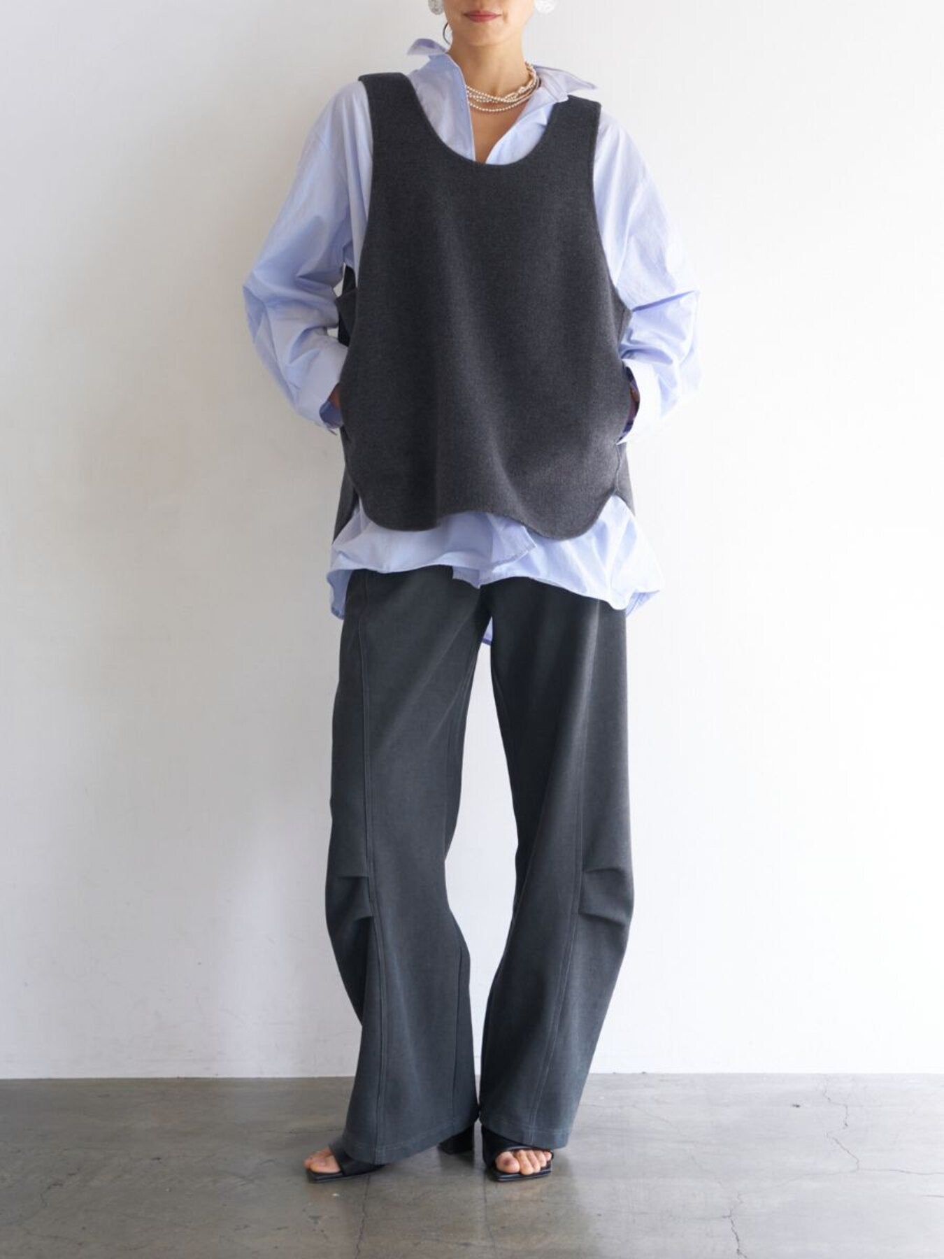 YENN WIRED OVER SHIRT Y263-11093