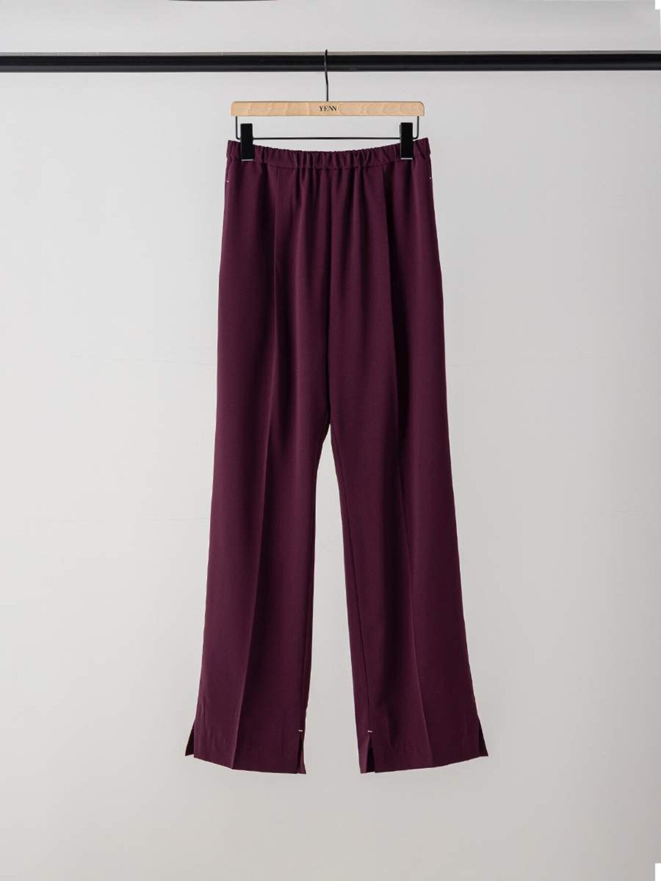 【予約販売】YENN SIDE SLIT SLACKS Y263-31107-2