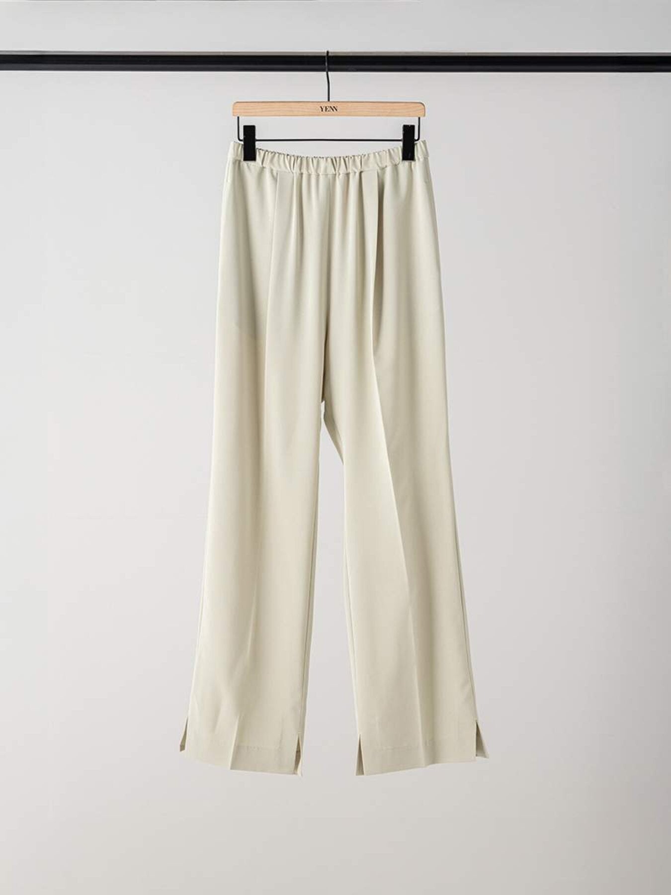 【予約販売】YENN SIDE SLIT SLACKS Y263-31107-2