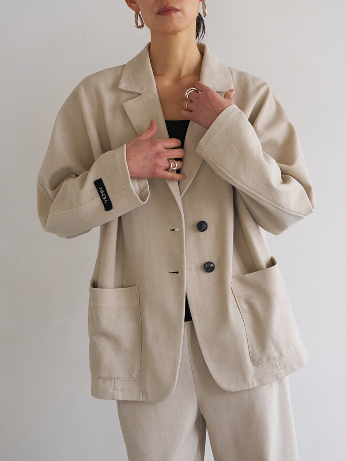 【予約販売】YENN FADED JERSEY JACKET Y263-41091