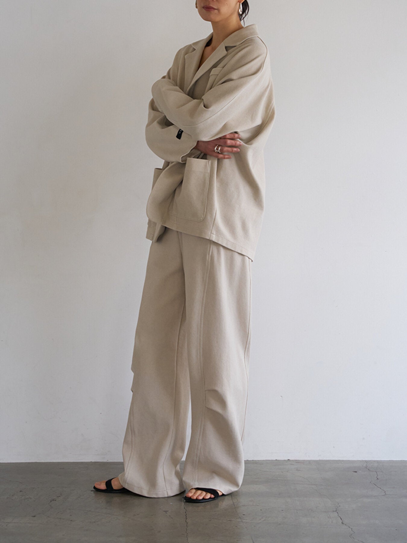 【予約販売】YENN FADED JERSEY JACKET Y263-41091