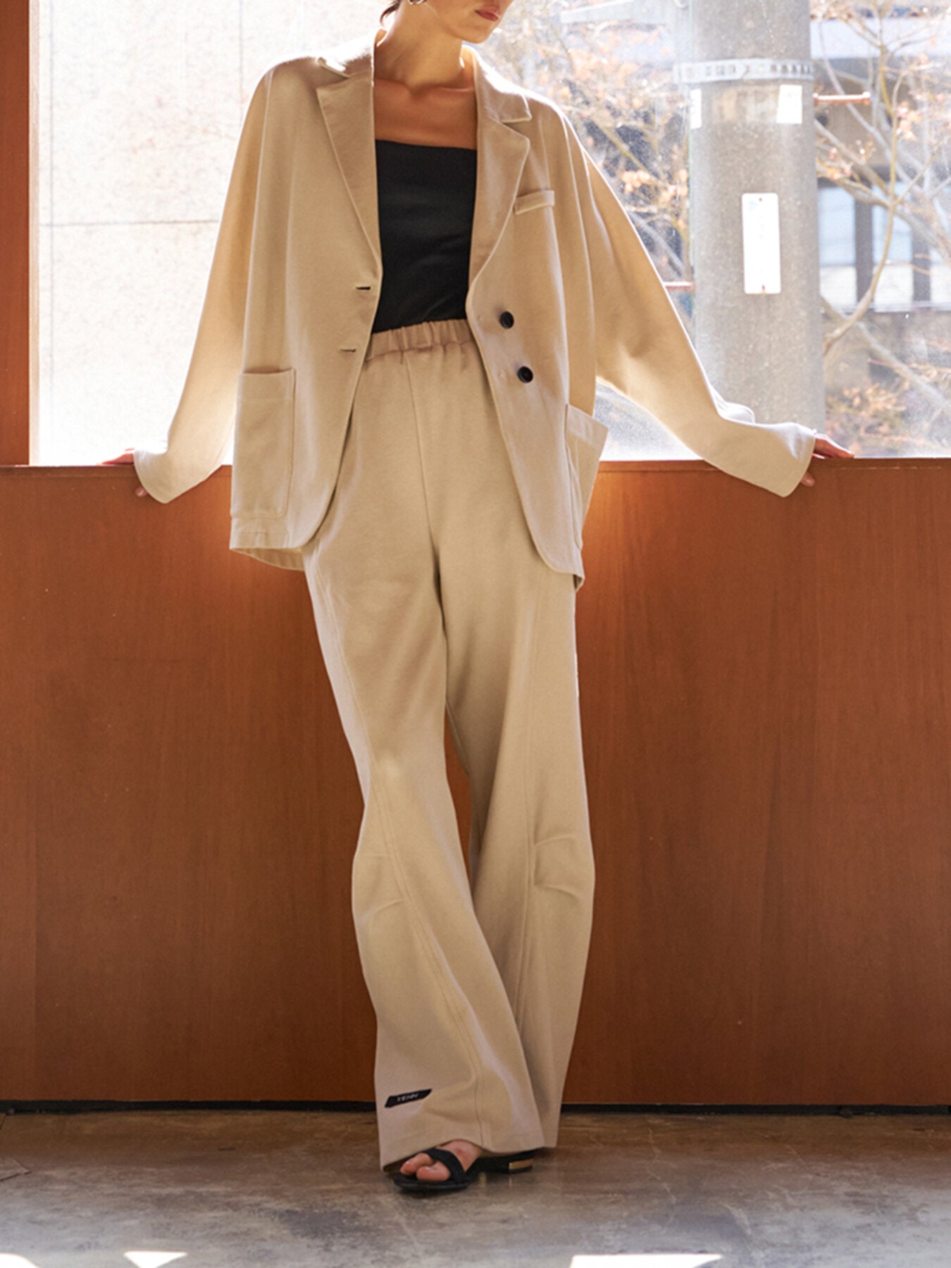 【予約販売】YENN FADED JERSEY JACKET Y263-41091