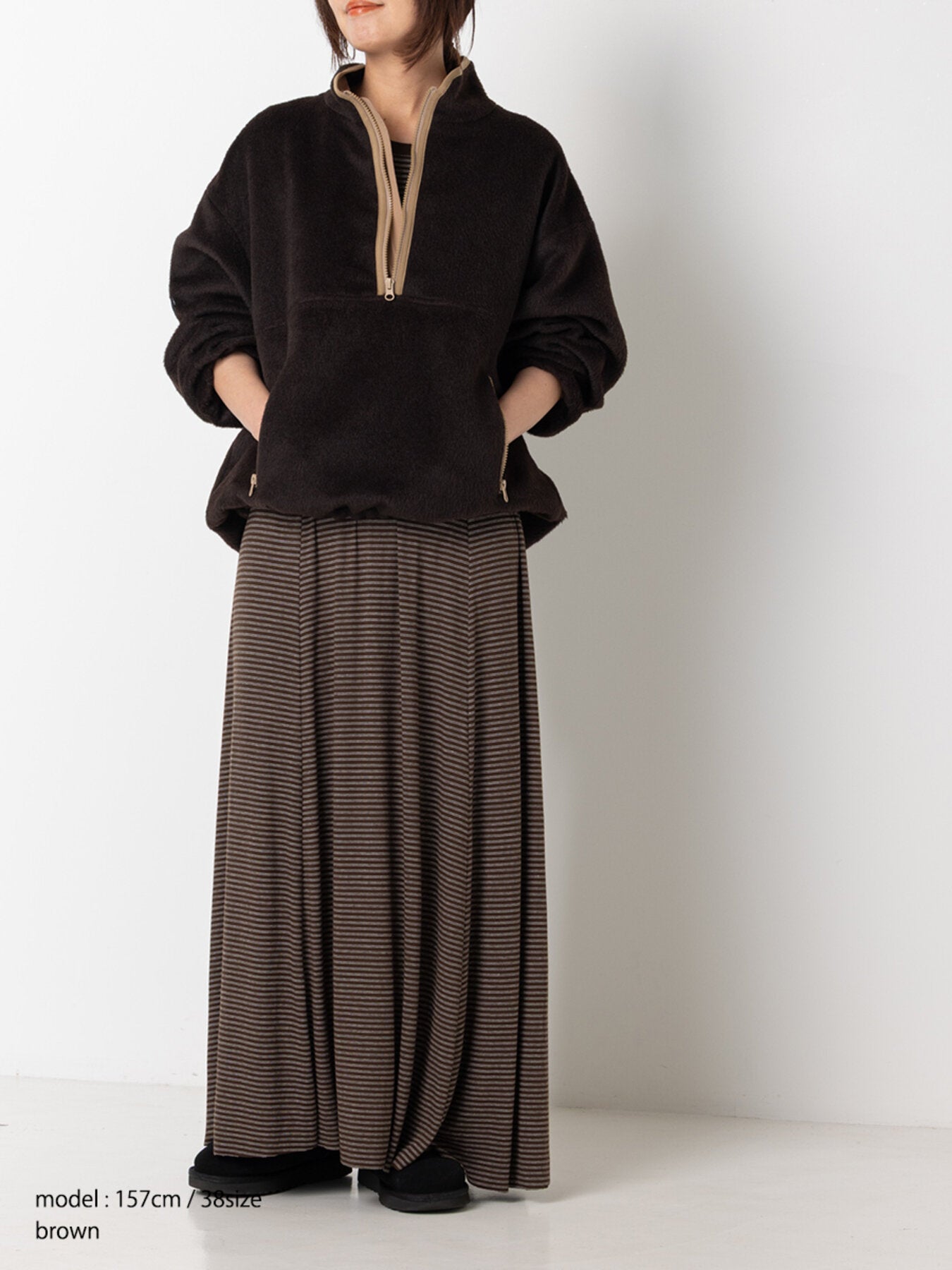 【予約販売】YENN JERSEY FLARE DRESS Y263-52084