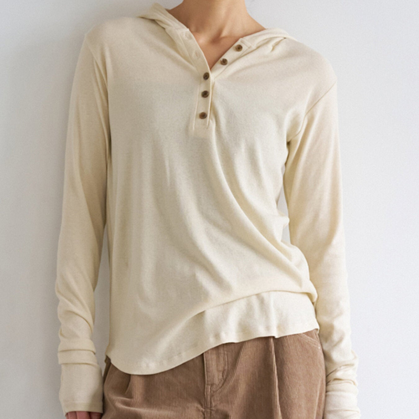 YENN HENRY HOODIE LONGTEE Y263-82085