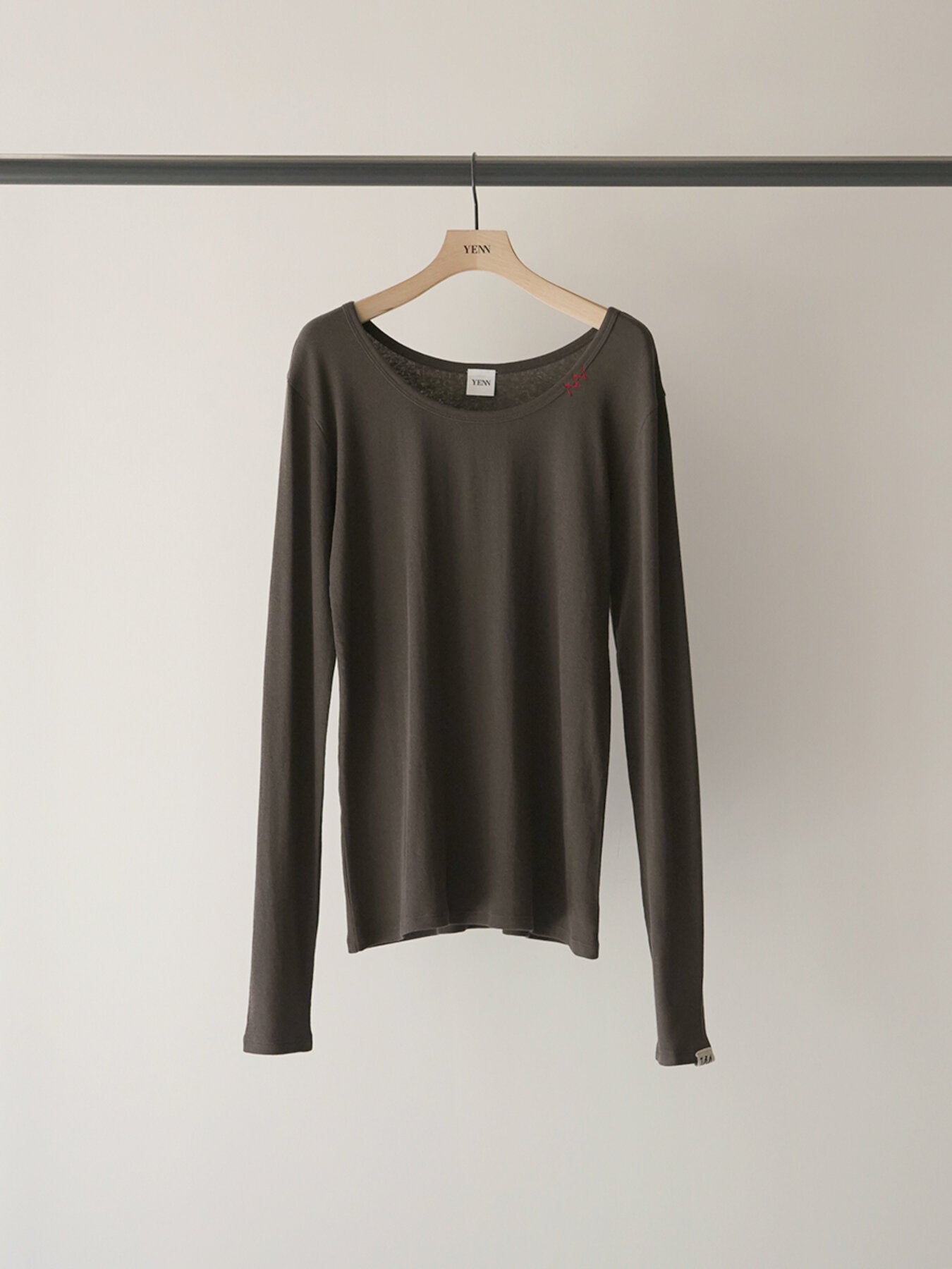 YENN U-NECK LONG TEE Y263-82089