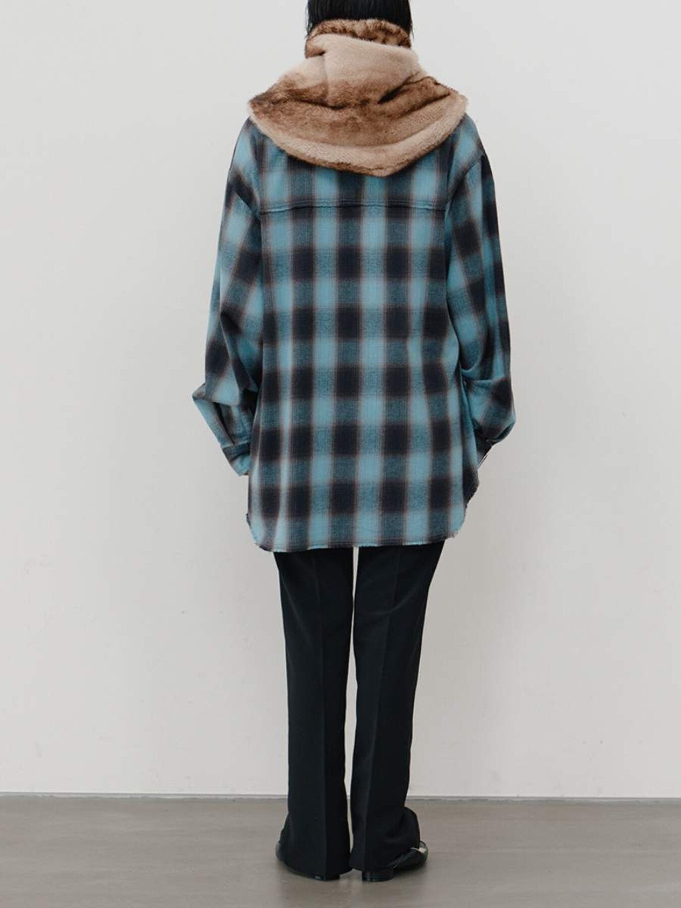 【予約販売】YENN WASHED PLAID SHIRT Y264-11123