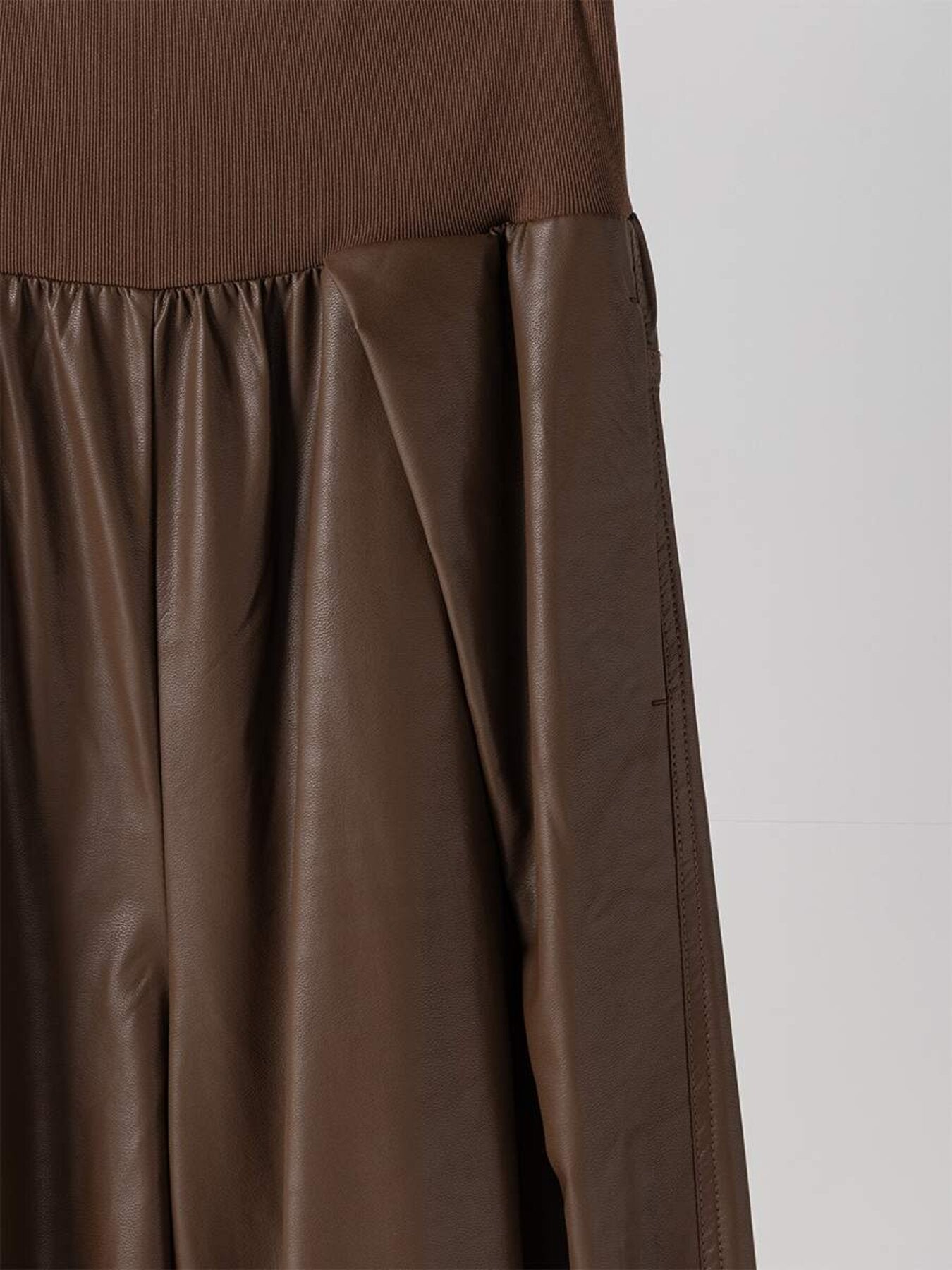 【予約販売】YENN RIB FAUX LEATHER PT Y264-31117