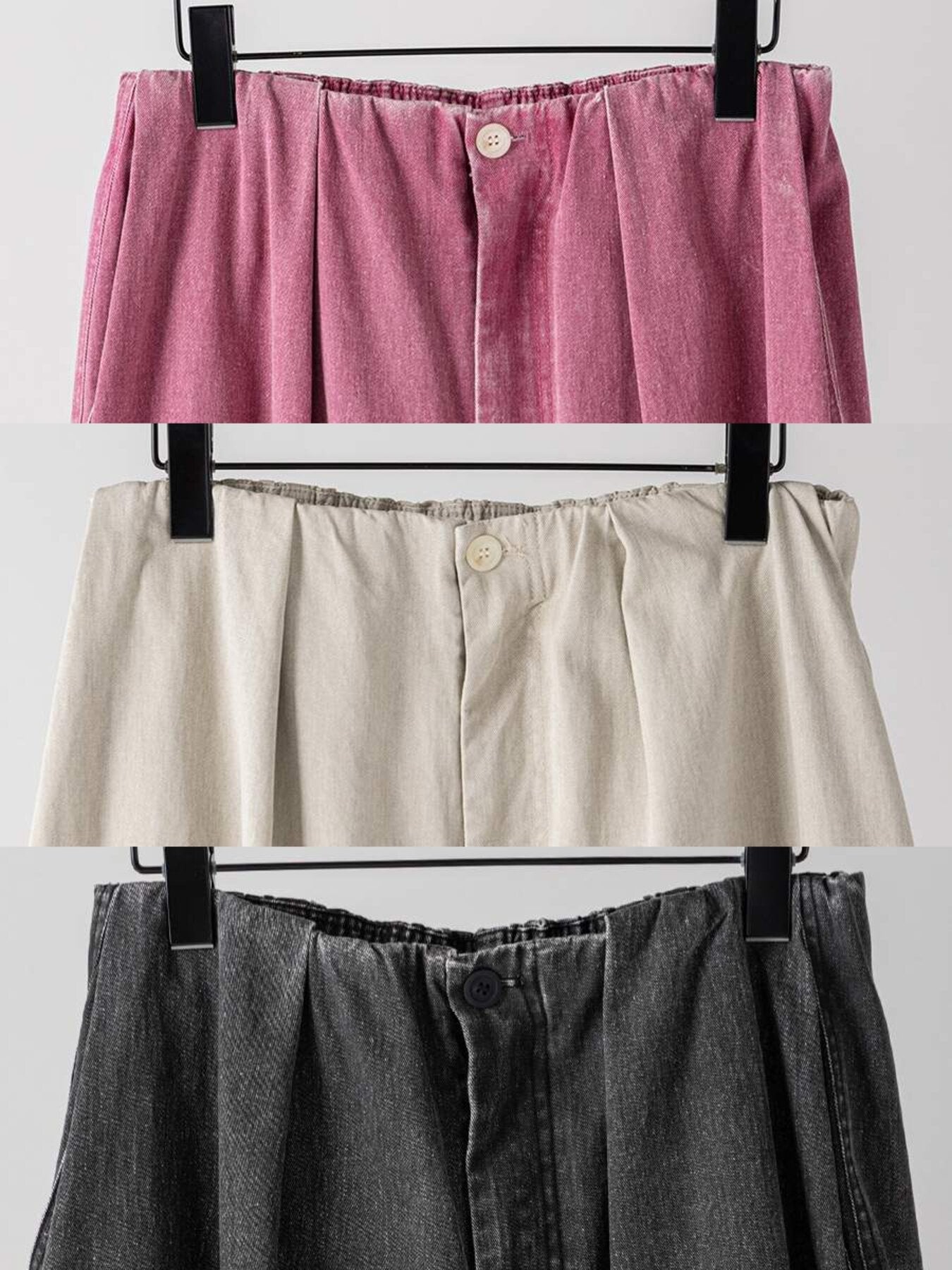 【予約販売】YENN BOX TUCK PEG PANT Y264-31124