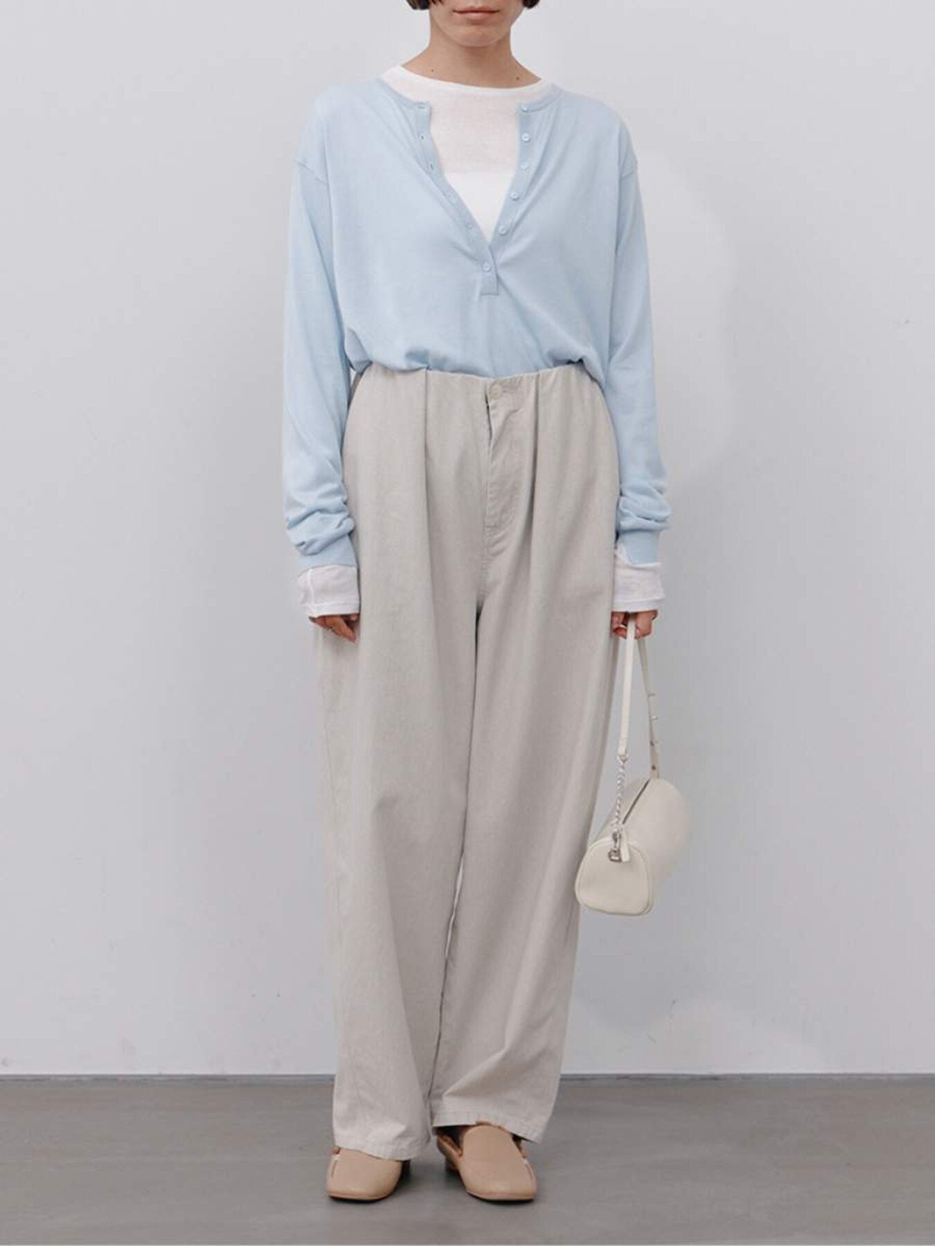 【予約販売】YENN BOX TUCK PEG PANT Y264-31124