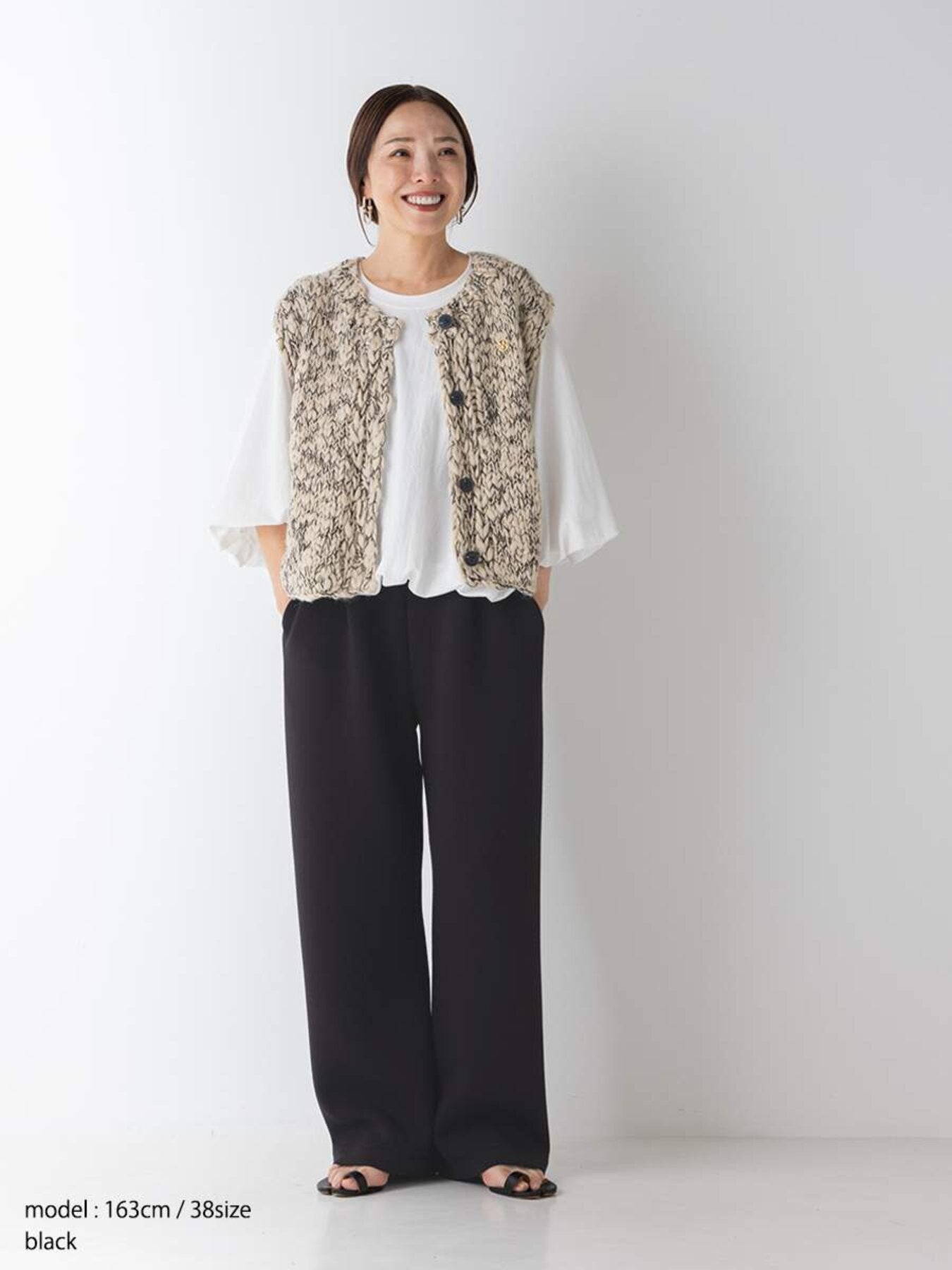 【予約販売】YENN SPONDISH TUCK PT Y264-31136