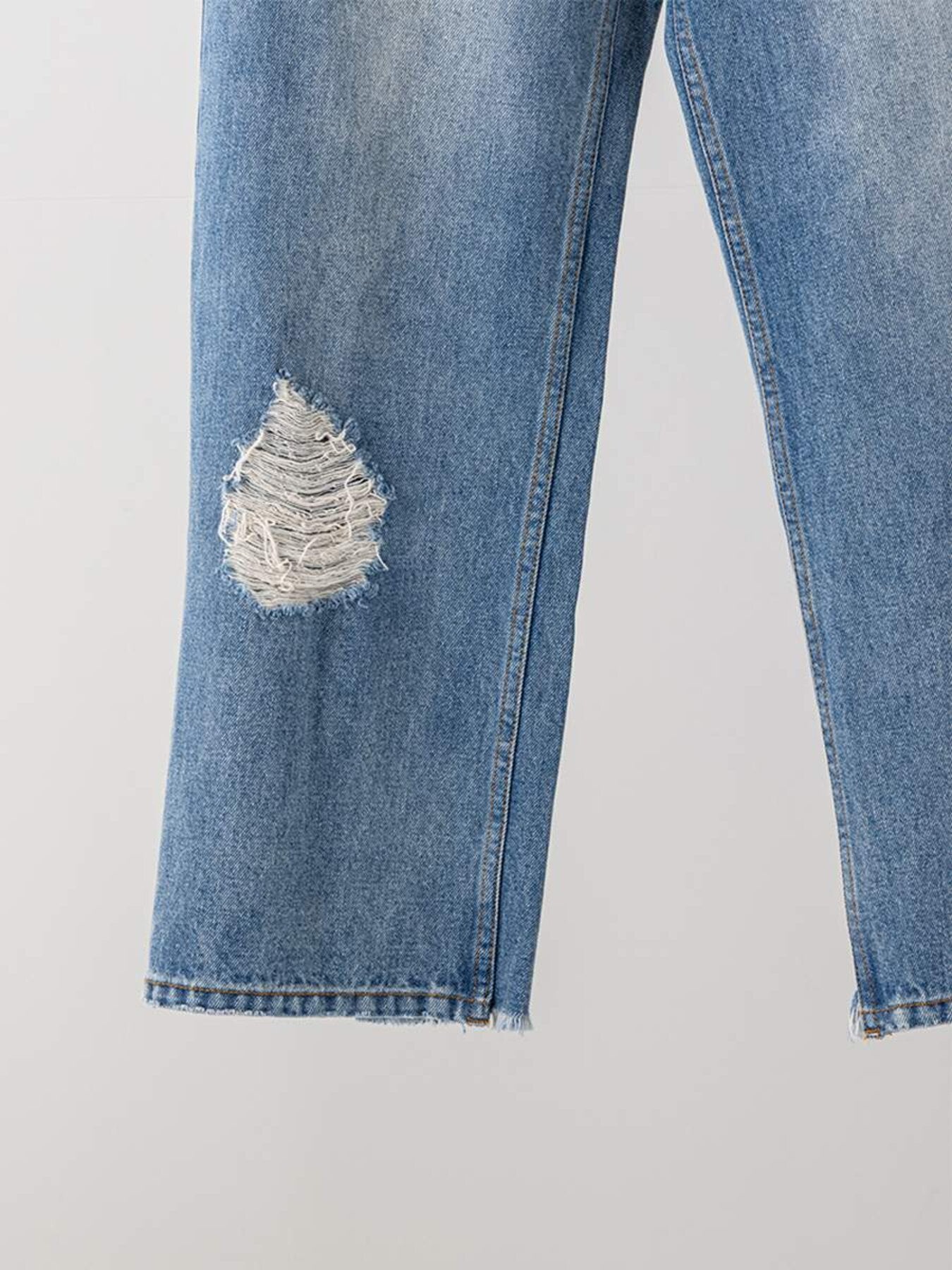 【予約販売】YENN HIGH DAMAGED WIDE PT Y264-31140