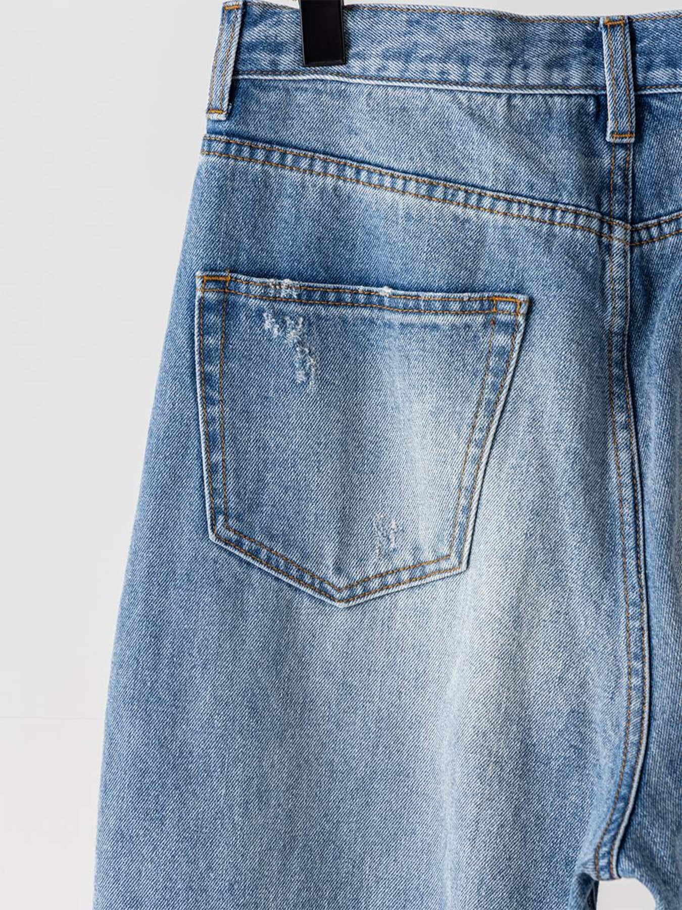 【予約販売】YENN HIGH DAMAGED WIDE PT Y264-31140