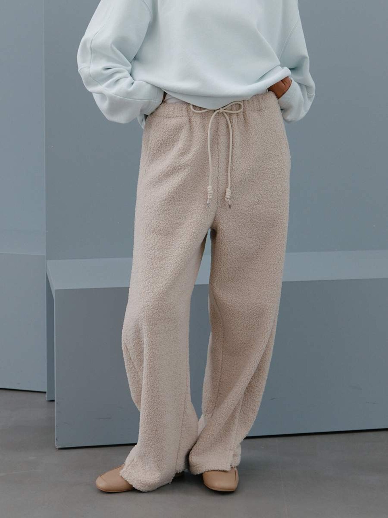 【予約販売】YENN COZY TEXTURE PANTS Y264-32120