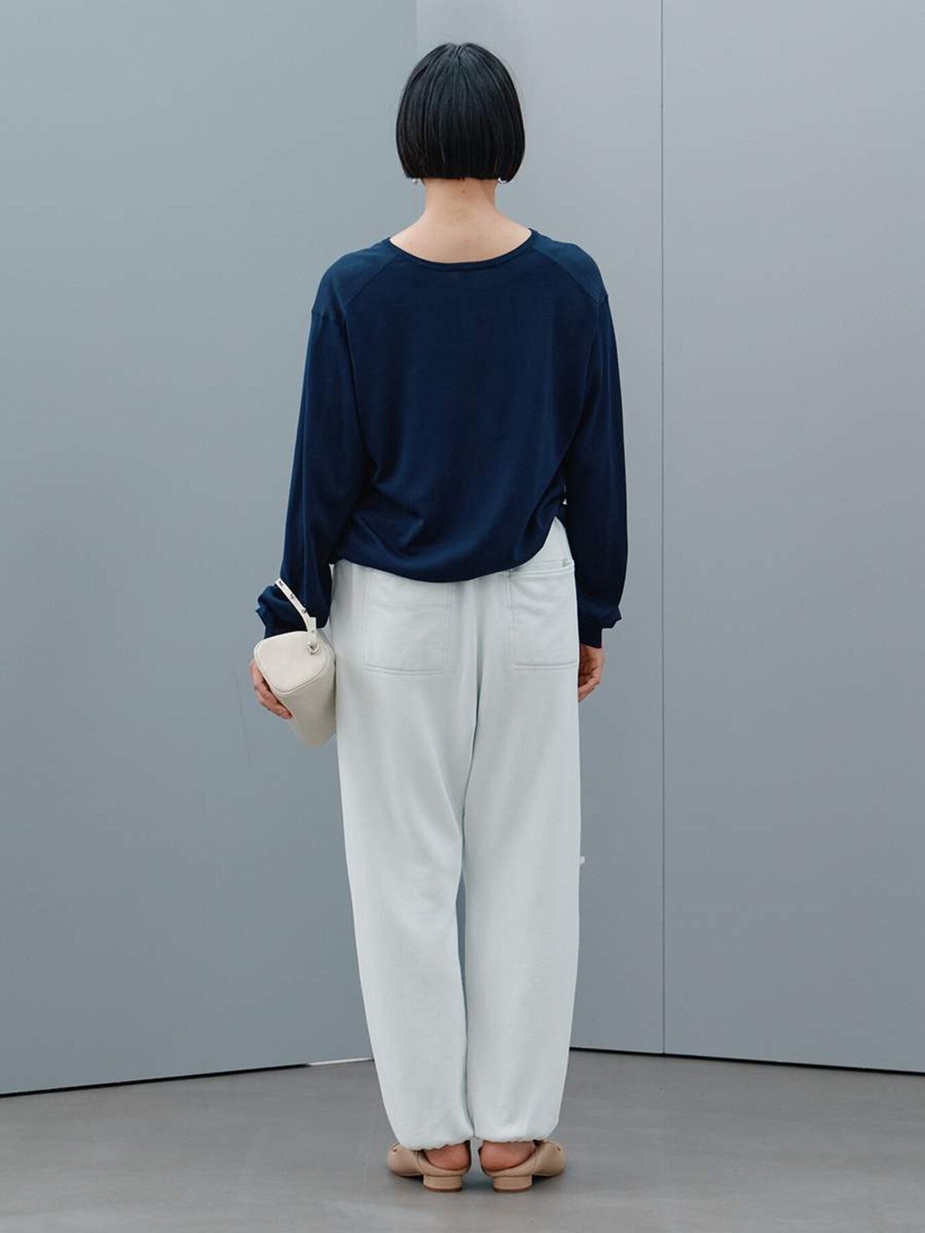 【予約販売】YENN GARMENTDYE SWEAT PT Y264-32138