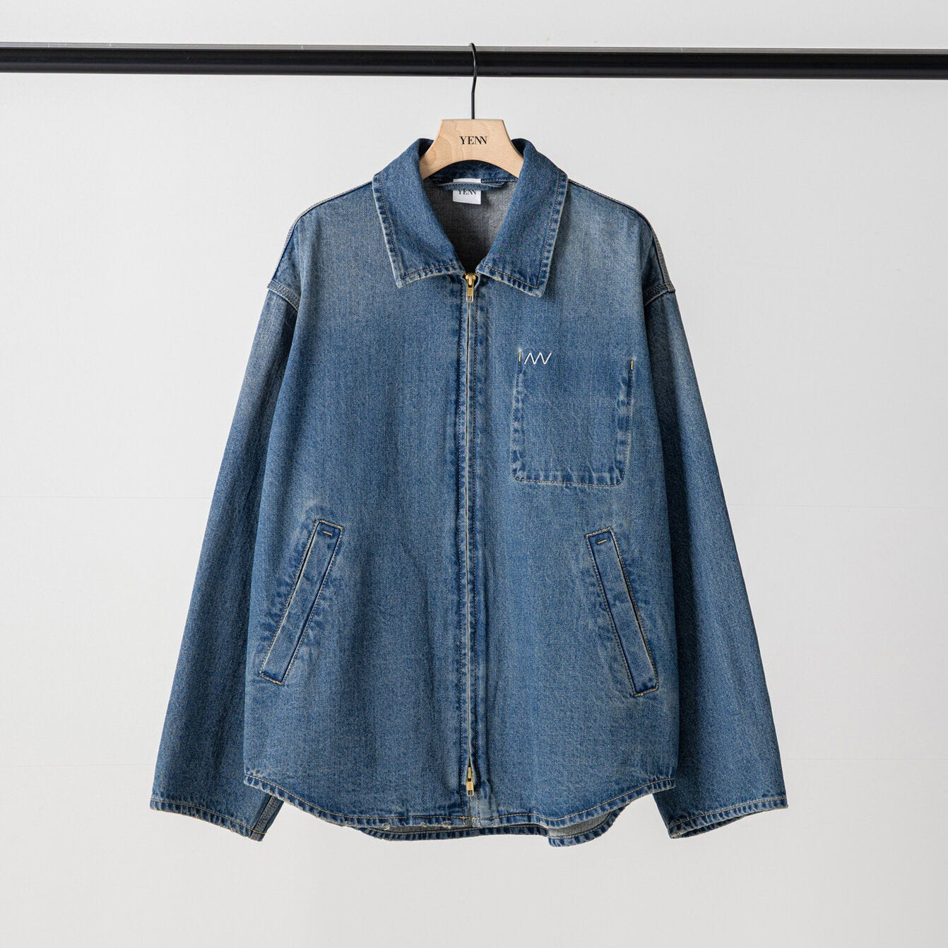 【予約販売】YENN DENIM ZIP UP JACKET Y264-41139