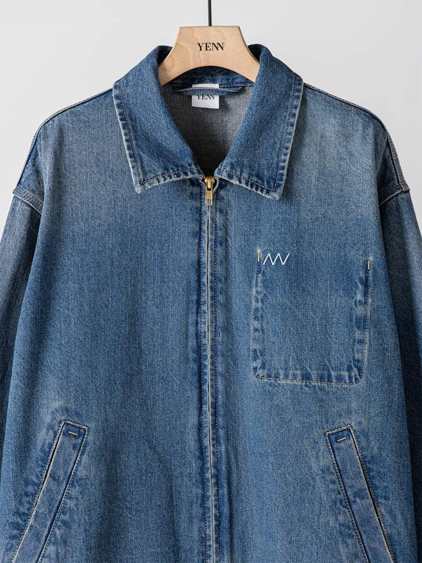 【予約販売】YENN DENIM ZIP UP JACKET Y264-41139