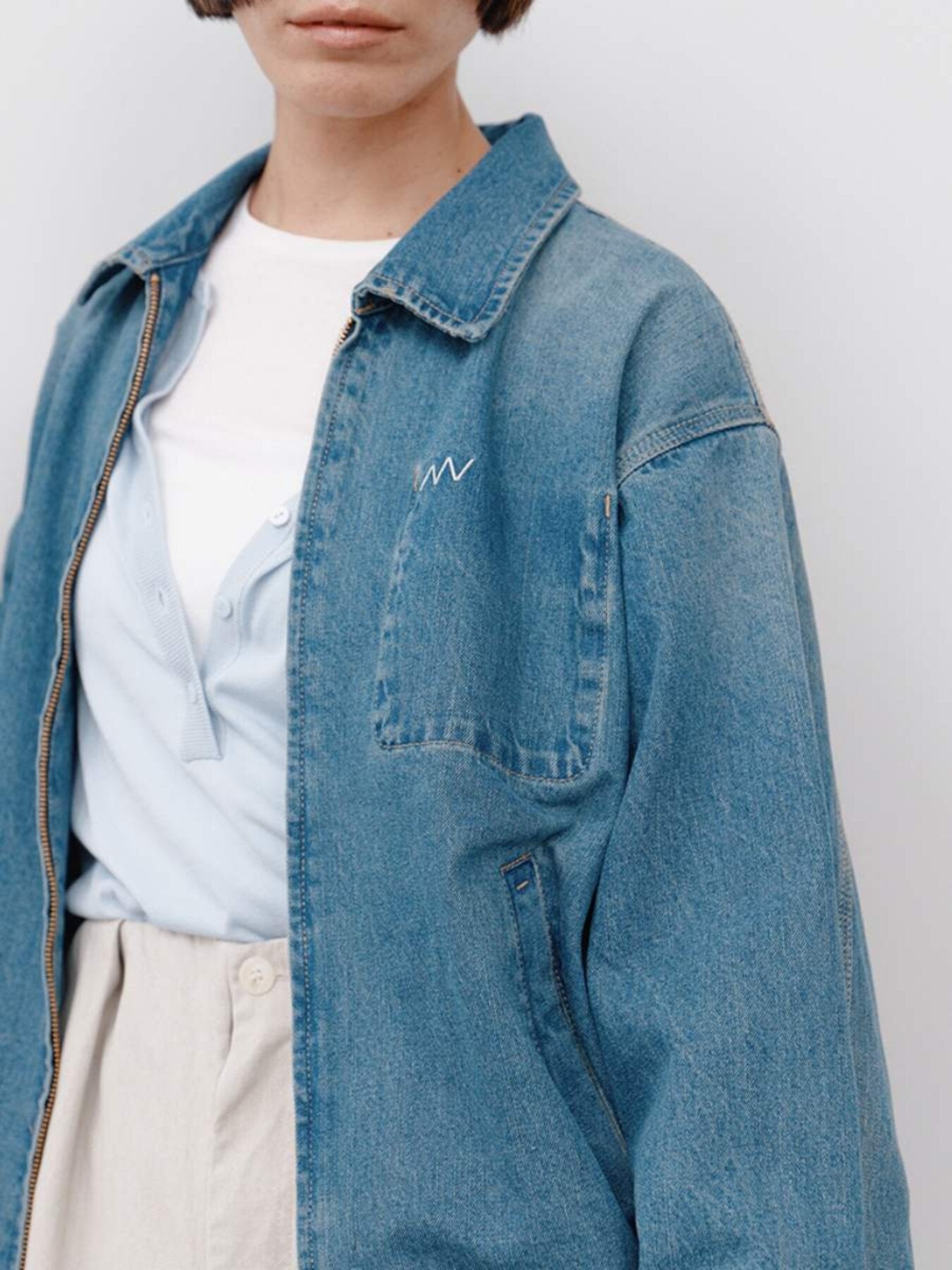 【予約販売】YENN DENIM ZIP UP JACKET Y264-41139