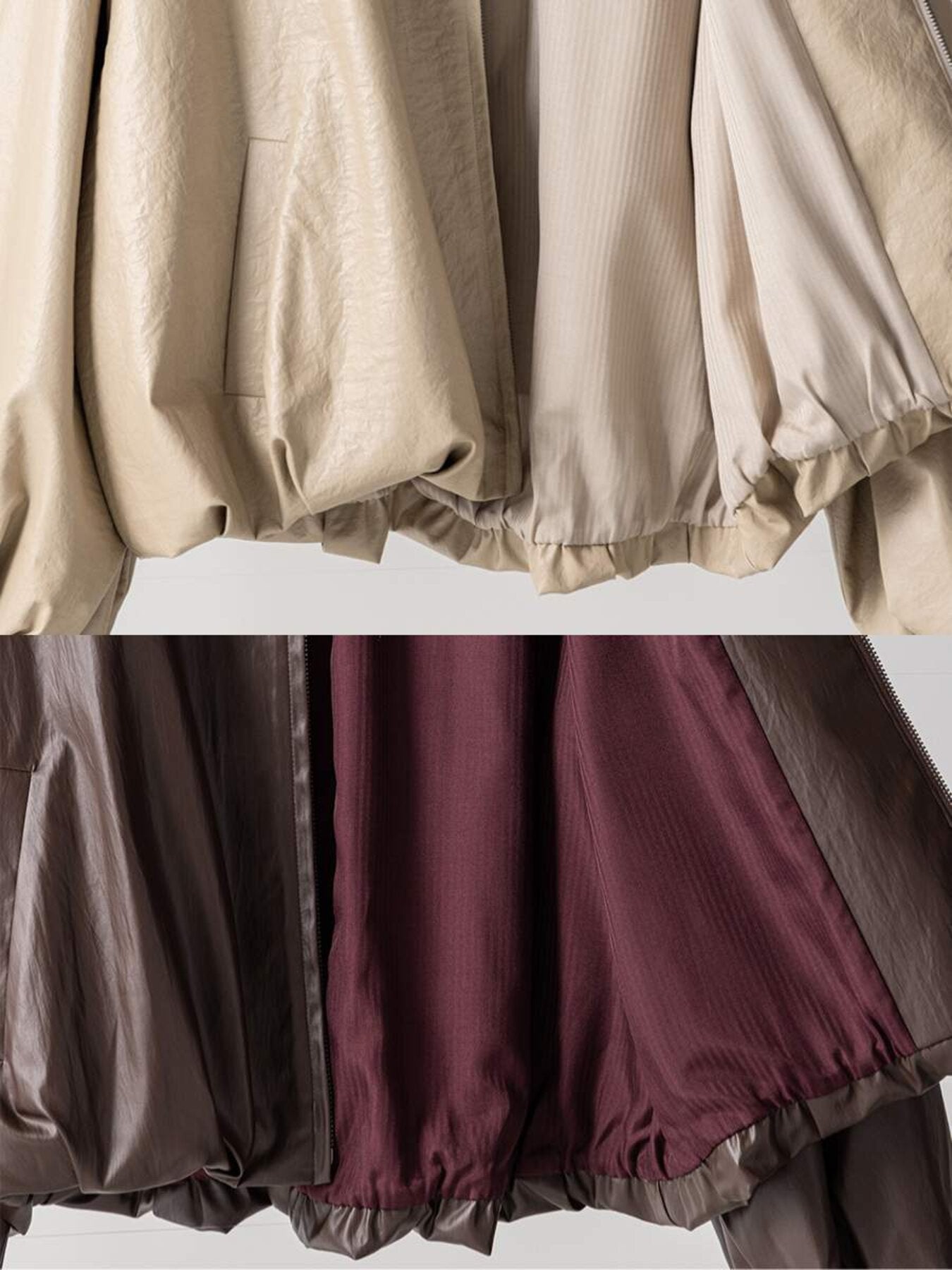 【予約販売】YENN LEATHER LIKE BLOUSON Y264-42119