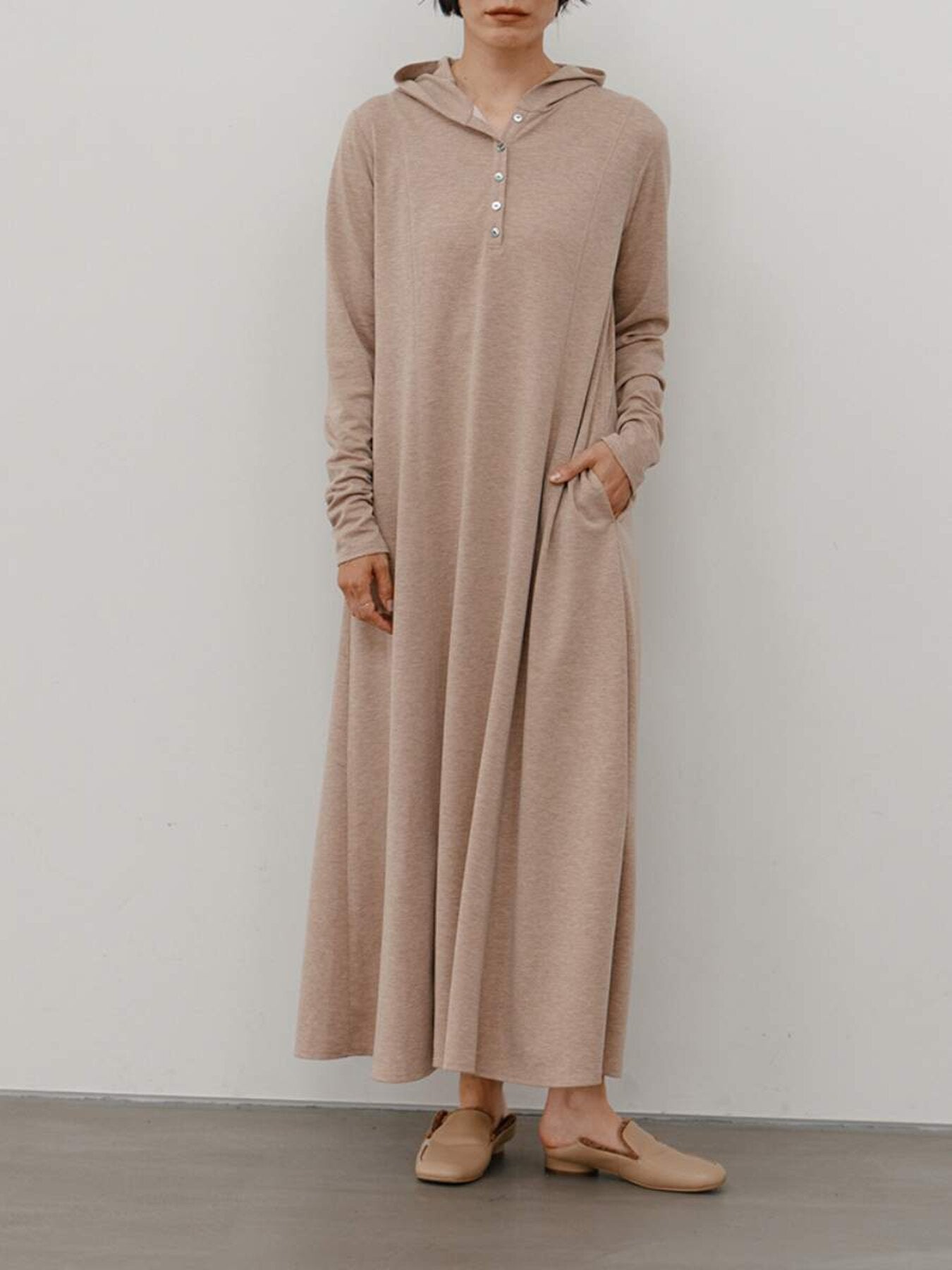 【予約販売】YENN HENRY HOODIE DRESS Y264-51125