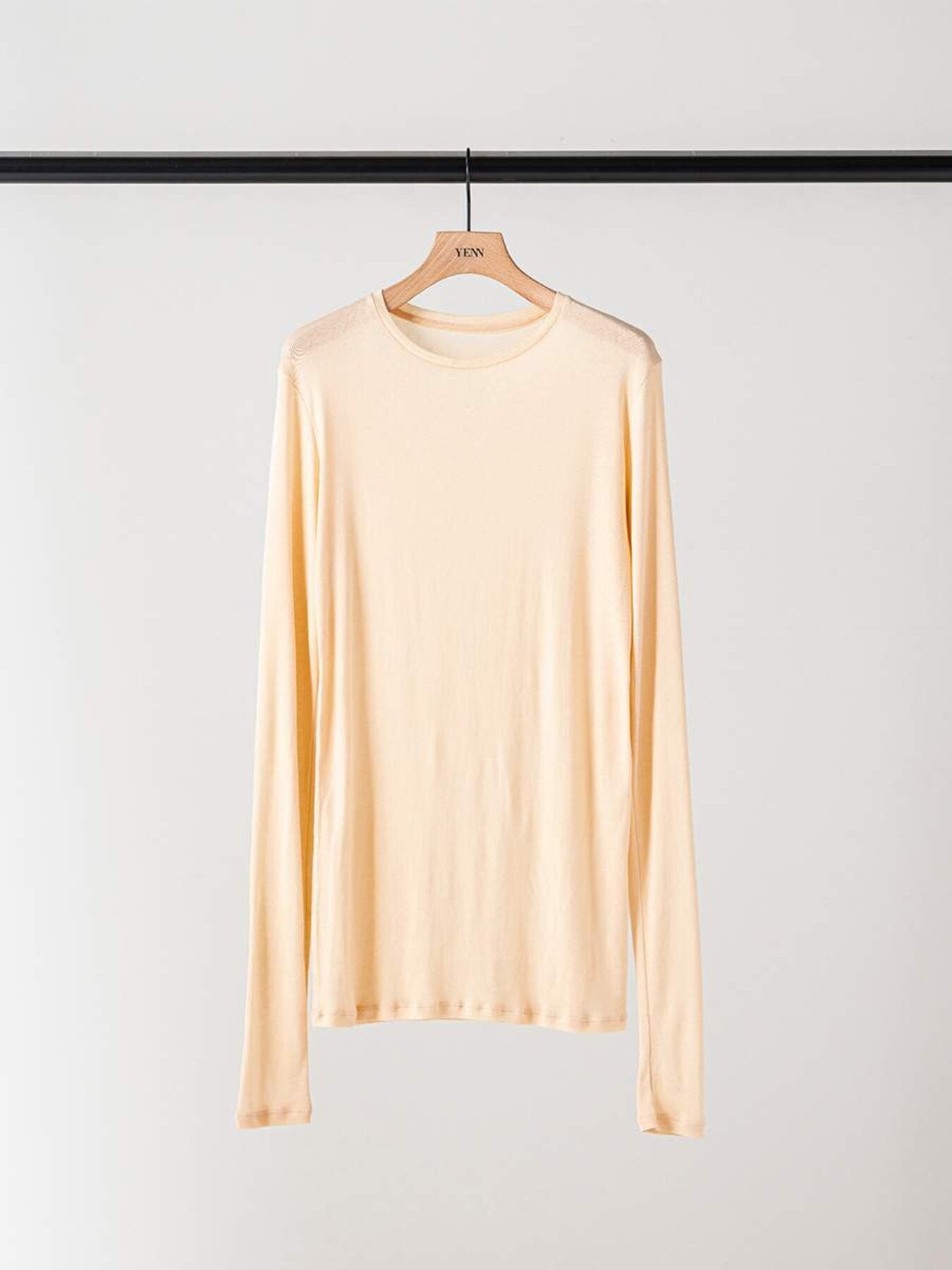 【予約販売】YENN SHEER COTTON LONG T Y264-81112