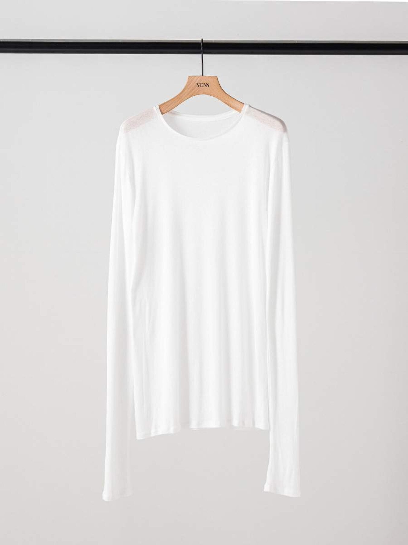 【予約販売】YENN SHEER COTTON LONG T Y264-81112