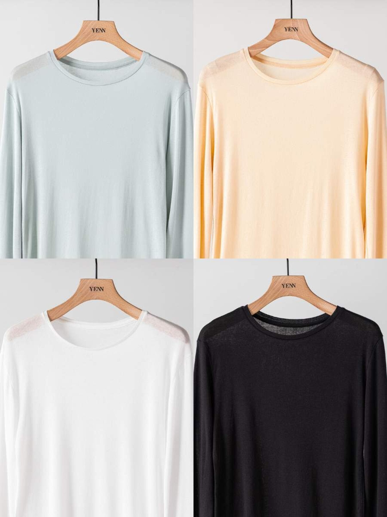 【予約販売】YENN SHEER COTTON LONG T Y264-81112