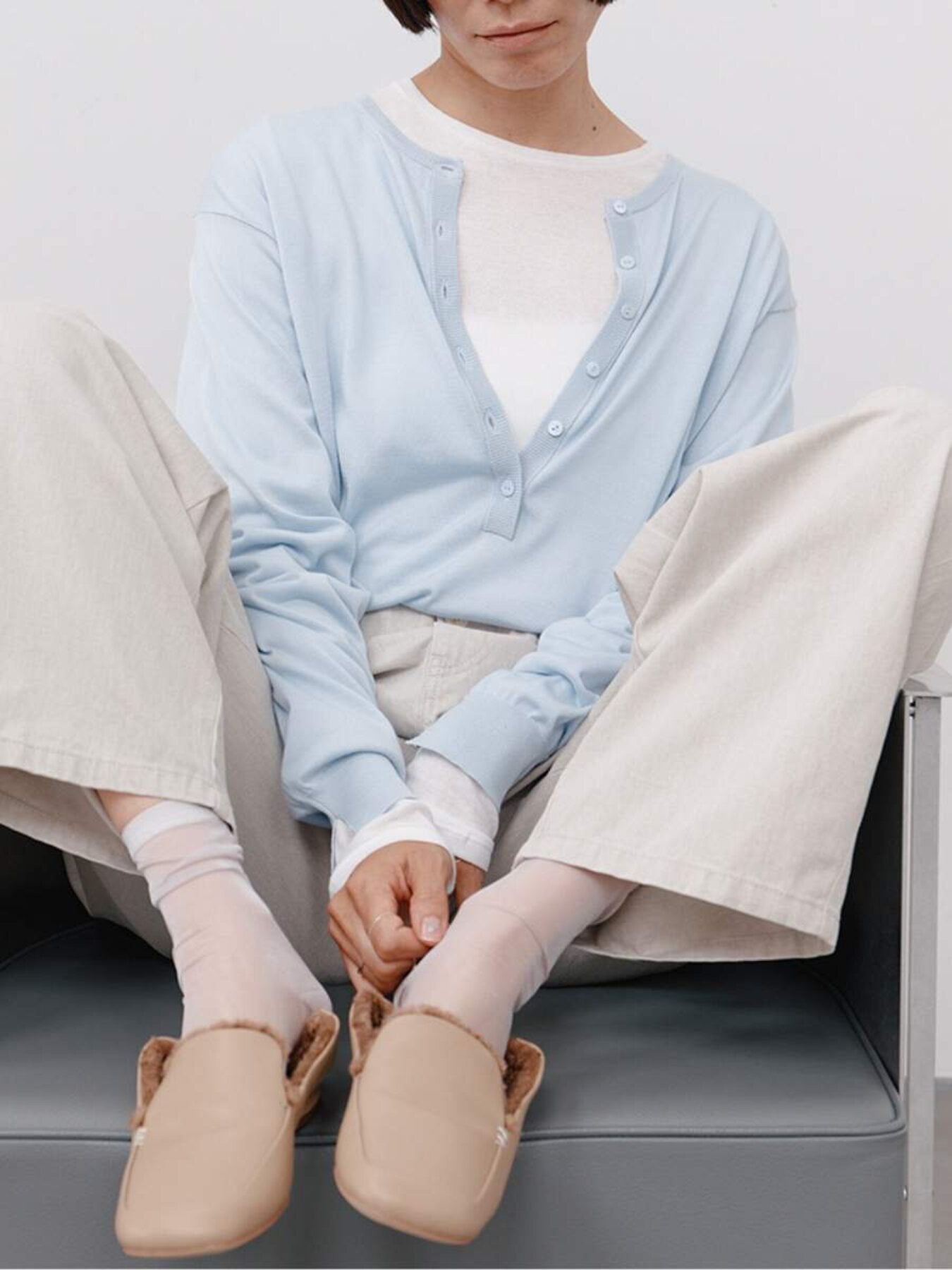 【予約販売】YENN SHEER COTTON LONG T Y264-81112