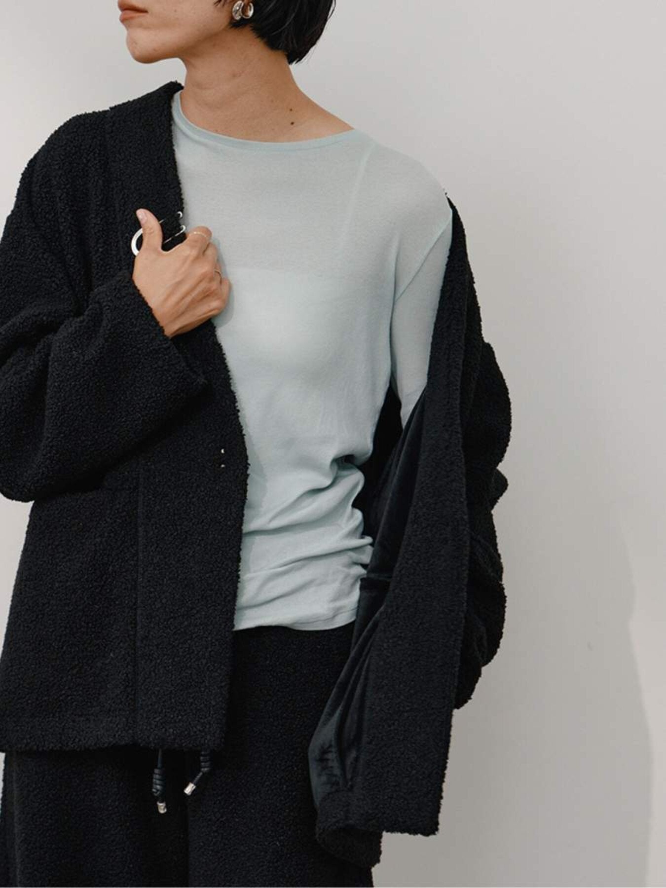 【予約販売】YENN SHEER COTTON LONG T Y264-81112