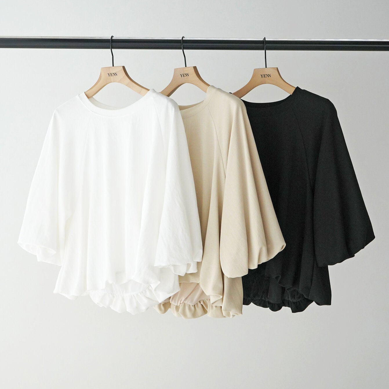 【予約販売】YENN AIRY BALLOON TEE Y264-82113