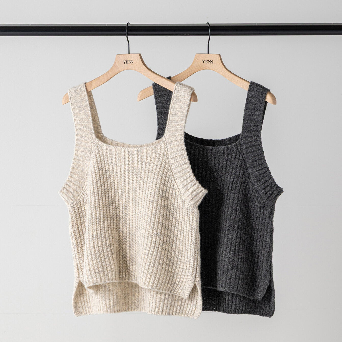 【予約販売】YENN CHUNKY KNIT VEST Y264-91131