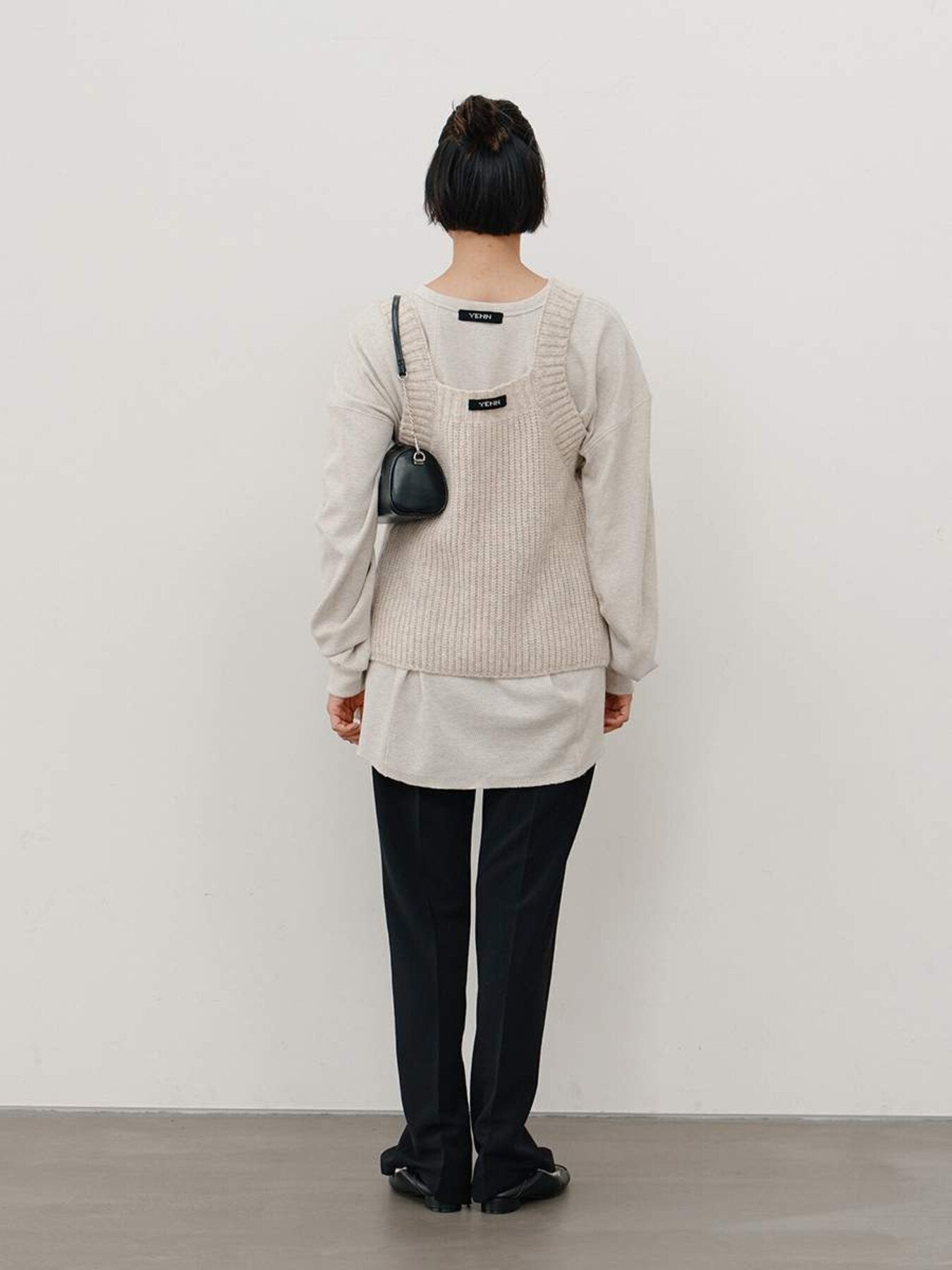 【予約販売】YENN CHUNKY KNIT VEST Y264-91131