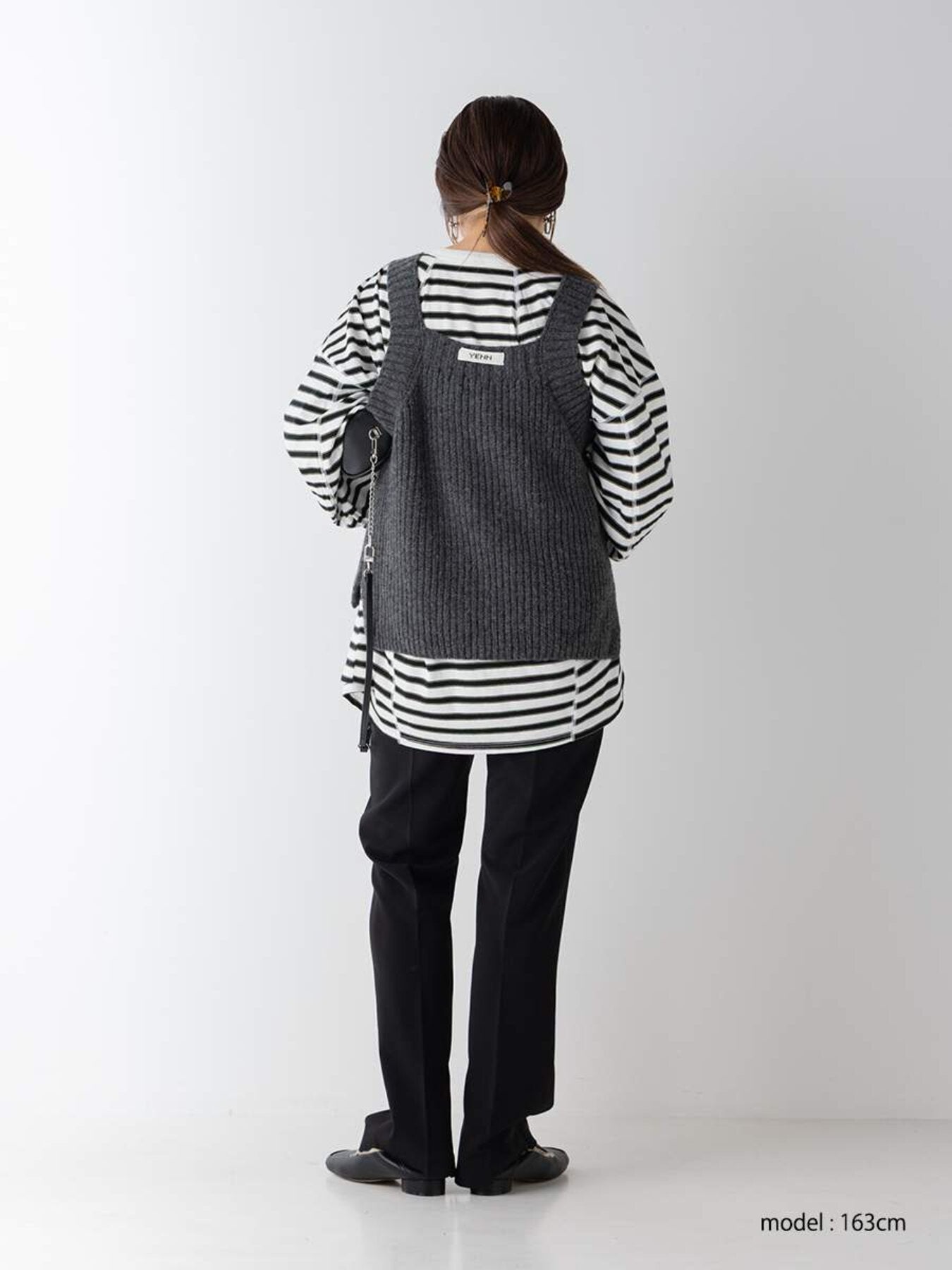 【予約販売】YENN CHUNKY KNIT VEST Y264-91131