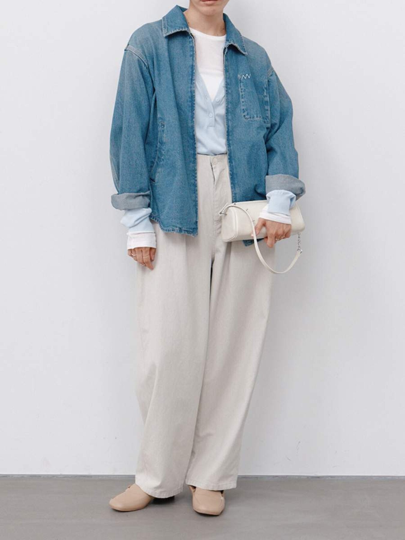 【予約販売】YENN 16G DEEP HENRY KNIT Y264-91141