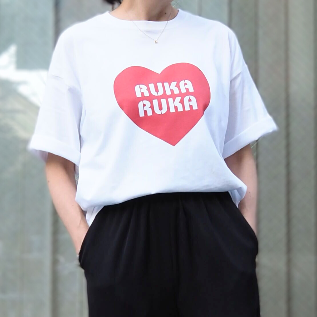Maison de RUKA HEART Tee 〔30%OFF〕