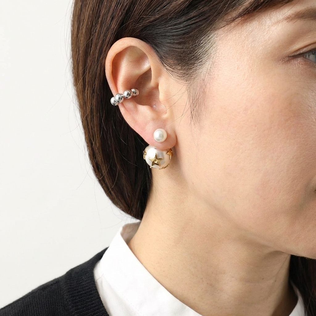 Star pearl pierce(pearl)